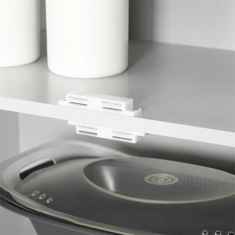 Dispensa autoportante da cucina con ripiani regolabili