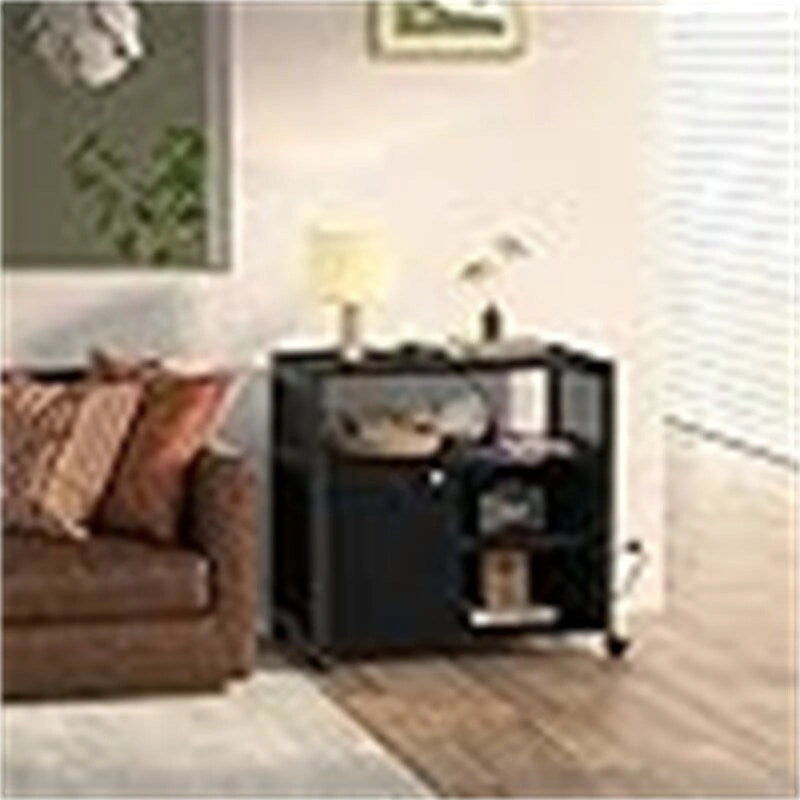 Archivador con ruedas, tomas de corriente y puertos USB