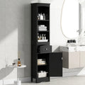 Freestanding Bathroom Storage Cabinet with Drawer, Adjustable Shelf