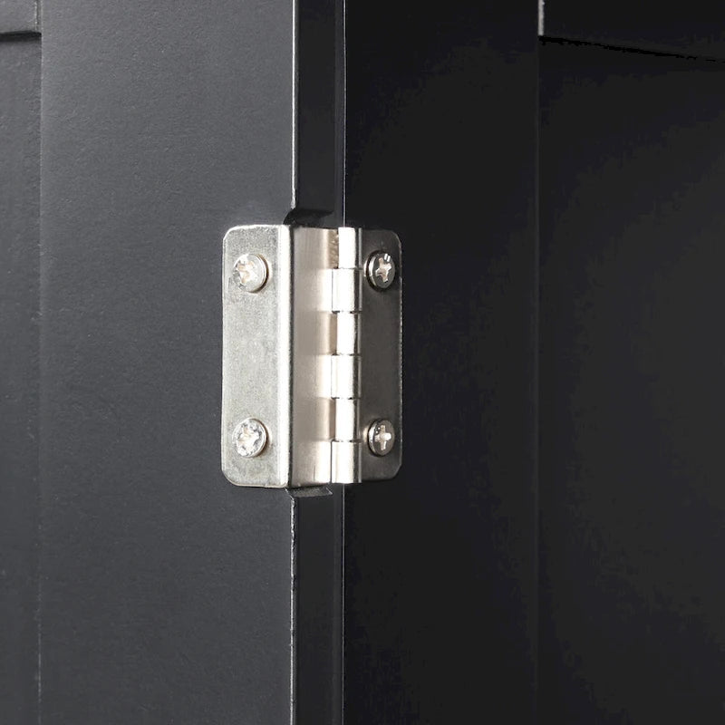 Armario alto de almacenamiento para baño con cajones y estante ajustable