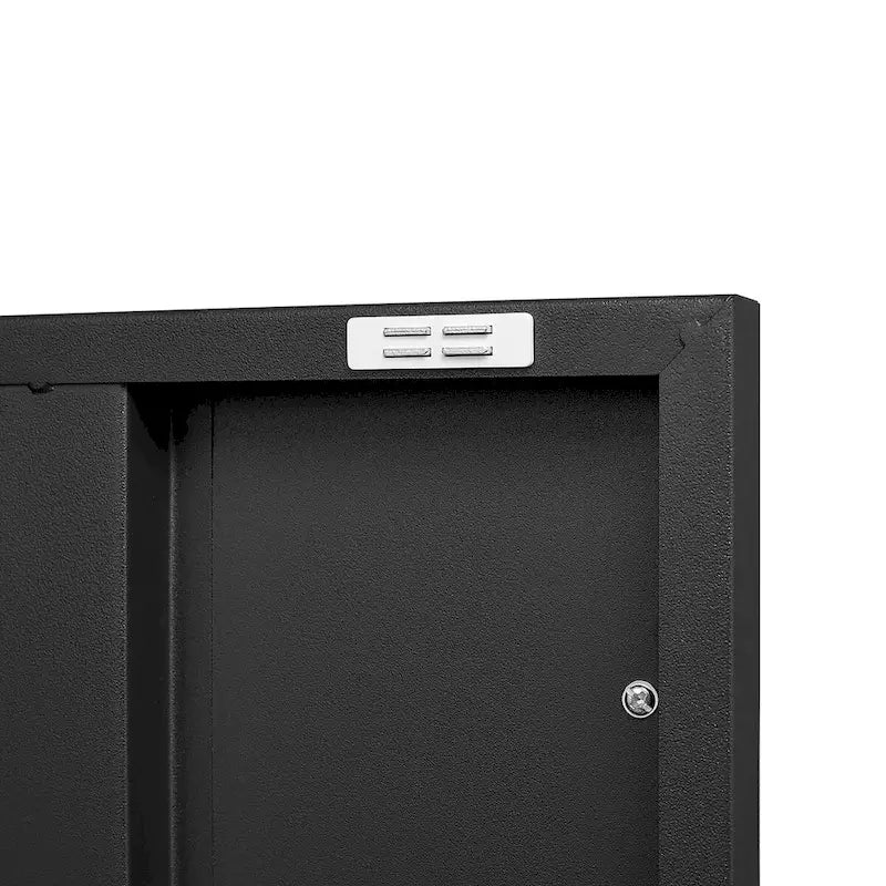 Armario de almacenamiento con 2 puertas y 2 estantes ajustables