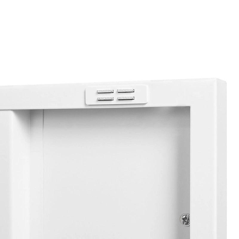 Armario de almacenamiento con 2 puertas y 2 estantes ajustables
