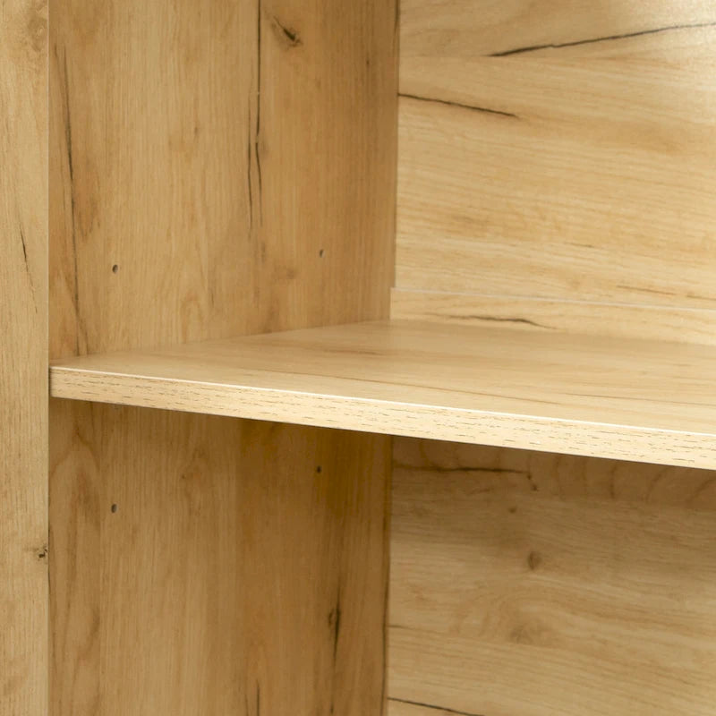 Aparador buffet de madera con 3 puertas y 2 cajones