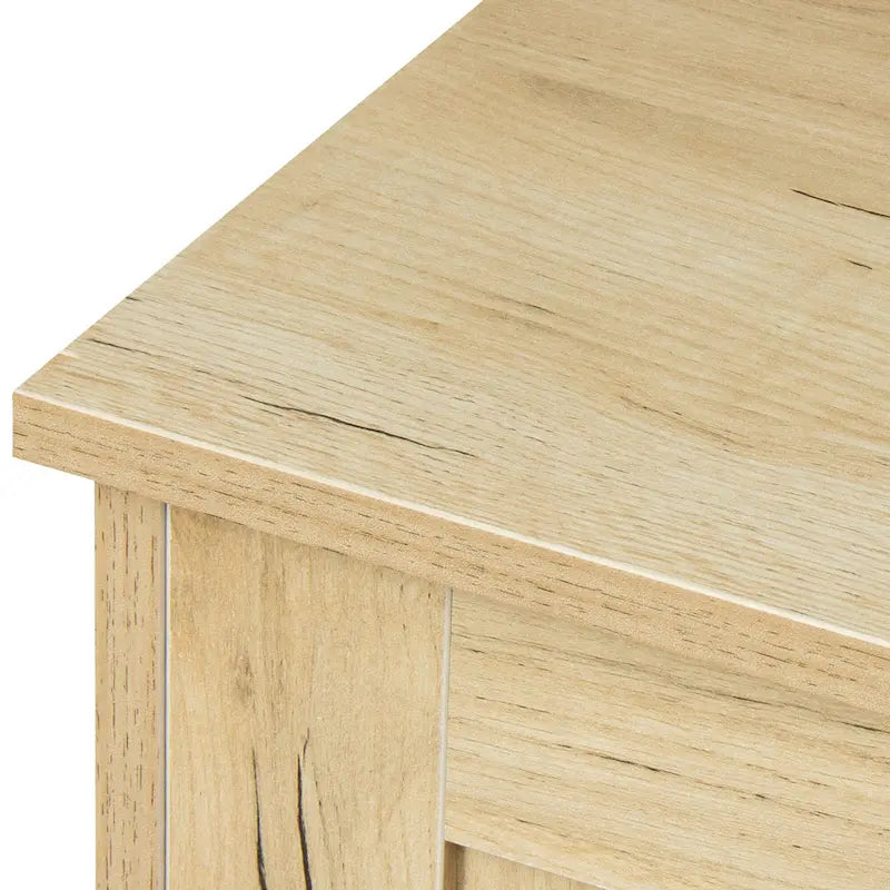 Aparador buffet de madera con 3 puertas y 2 cajones
